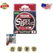 Multi-Stranded 80 lb Dark Green SuperBraid Fishing Line - 300 Yards Length