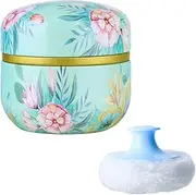Portable Empty Loose Powder Box Cosmetic Make-up Loose Powder Box Case Holder with Lids and Powder Box Box for Home and Travel