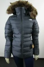 NWT Womens The North Face TNF Gotham Jacket II 550-Down Winter Jacket Caper Grey