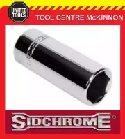 SIDCHROME SCMT13441 3/8” DRIVE 6pt 7/16" TORQUEPLUS DEEP SOCKET