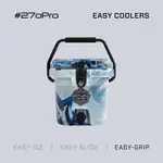 ＃270PRO風格保冰桶/ EASY-GRIP/ 2.5GAL/ 岩岸浪花 ESLITE誠品