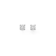 9ct Gold Diamond Illusion Set Stud Earrings