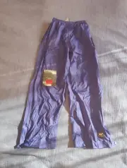 Helly Hansen Outer Shell Waterpoof Ski Pants S Black packable full zips split
