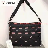 在飛比找Yahoo!奇摩拍賣優惠-Lesportsac 刺繡蝴蝶結 Quinn Bag 335