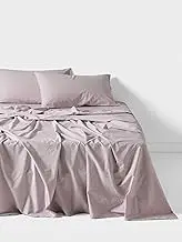 Linen House Marion Bed Sheet Set, Lavender, Double