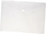UTHCLO 24 Pcs A4 File Folders Plastic Document Organizers Snap Button Easy to Store Carry for Office