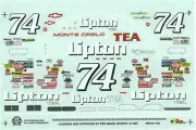 Slixx 1104 #74 Lipton 1995-Johnny Benson Jr Nascar decal