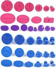 36PCS Auto Car Paintless Dent Repair Tools Glue Puller Tabs Removal Kits Quick Easy Professional Red Blue Purple