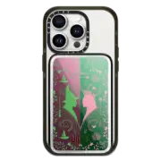 PowerThru Power Bank Mirror Slim Power Bank MagSafe Compatible Elphaba and Glinda Symmetry PowerThru Power Bank