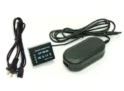 AC Adapter + DC Coupler for Fuji FujiFilm X-T1, X-T2, X-T3, X100F, XA10, XT10,