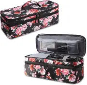 Double-Layer Travel Carrying Case Compatible with Revlon One-Step Hair Dryer Bru