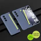 For Samsung Galaxy Z Fold5 Fold4 Fold6 Tempered Glass Hard 360° Case Cover + Pen