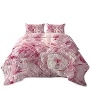 Pinkish Petals Coverlet