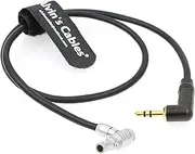 Audio Cable for ARRI Alexa Mini Camera Right Angle 5 Pin Male to 3.5mm Right Angle TRS 20 Inches