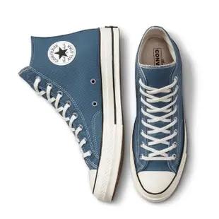 【CONVERSE品牌旗艦店】CHUCK 70 1970 HI 高筒 休閒鞋 男鞋 女鞋 律動藍 藍色(A00752C)