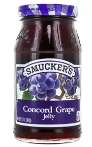 Smucker's, Concord Grape Jelly 12 oz Brand New