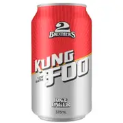 2 Brothers Kung Foo Rice Lager Can 375mL