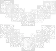16pcs Mandala Painting Templates for Durable Graffiti Stencils for Creative Art Projects Fun Drawing Tools for Boys