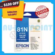 Epson #81N HY INK Value Pack for T50/TX650/TX710W/TX810FW/RX610/RX690 T111792