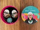 Erstwilder x Iris Apfel earrings: Adorned in feathers. Limited edition. BNIB.