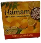 3unit @New Hamam 100 % Pure Lemon Flowers Soap Bar - Fresh Bath 150gm Each
