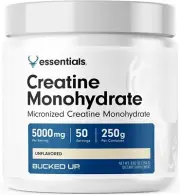 Bucked Up Creatine Monohydrate Sports and Fitness Performance Powder - 250g