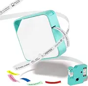 VolenGo Label Maker Machine with Tape, Wireless Bluetooth Portable Mini Labeler with Multiple Symbol Template Types for Labeling, with Built-in Cutter for 6-12mm Tapes, for Home School Office