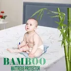 Bamboo Matress Waterproof Mattress Protector Bed Single King Queen Double KS NEW