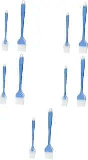 Mikinona 5sets Kitchen Oil Brush BBQ Grill Brush Silicone Basting for Cooking Meals 2pcs*5