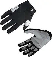 [Yardwe] 1 Pair Climbing Gear Work Glove with Grip Crystal Display Shelf Shampoo+Shield Workout Glove Friction Shifter Gloves Full Mittens Full Glove Outdoor Fitness Handguard