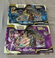 Palkia And Dialga VSTAR Premium Collection Boxes-Lost Origin-Chilling Reign
