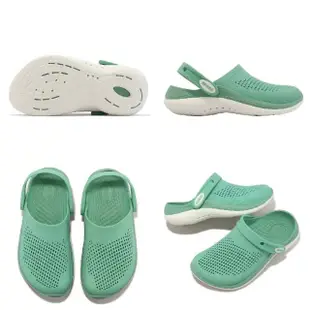 【Crocs】涼拖鞋 Literide 360 Clog 玉石綠 男鞋 女鞋 洞洞鞋 卡駱馳(2067083UG)