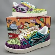 Reebok Flintstones x Jetsons Shoes Resonator Low Men's Size 10 GZ1462 Multicolor
