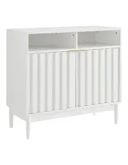 [Sarantino] Eleni 2 Door Sideboard Buffet Cupboard in White