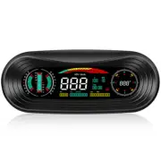 GPS Car Head-Up Display HUD Speedometer Overspeed Warning GaugeSlope Meter Tool (for: Toyota)