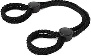 [eartif] Rope Bracelet Anklets for Women Body Chain Rope Constraint Hand Leg Harness Red Fluffy Handcuffs Belt Rave Body Accessories Adjustable Jewelry for Women Girls