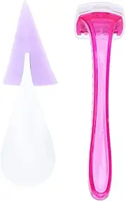 FOMIYES Women's Bikini Hair Razor Kit Hair Stencils Safe and Gentle Mini Body Easy to Use Random Color Shaver