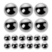 20 Pcs Stirring Steel Ball Paint Mixing Agitator Balls Oil Painting