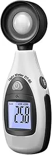 High Performance Mini Light Meter Luminometer Meter Tester Digital Illuminometer High Precision Illuminometer for Homes, Agriculture, Warehouse