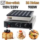 36Pcs Holes Poffertjes Electric Nonstick Dutch Pancake Baker Maker Commercial