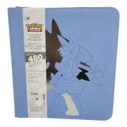 Ultra PRO Elite Series Lucario 12 Pocket Zippered Pokémon Binder TCG Free Ship