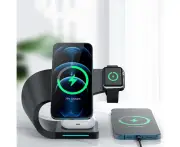 3 in 1 magnetic wireless charger for iphone 12 iwatch Airpods