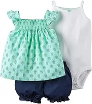 [Carter's] Baby Girls' Diaper Cover Set Geo Print