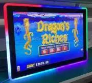 LCD Touch Screen Monitor with led lights, New, for POG/Cherry Master/Slot Machin