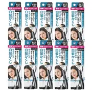 Dariya Salon De Pro - Color On Retouch Gray Hair Comb EX - 15ml - Natural Black (10ea) Set
