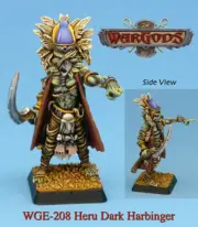 WGE208 UNDEAD HERU DARK HARBINGER w/ SCYTHE - Wargods