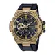 【CASIO】G-SHOCK G-STEEL系列 黑金配色 太陽能藍芽連結 GST-B100GB-1A9 台灣公司貨