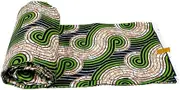 African Fabric Polyester Material for Clothes 6 Yards Ankara Wax Prints Fabrics for Sewing by The Yards
