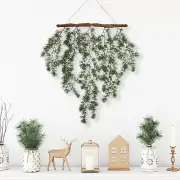 Northlight Pine Sprigs with Pine Cones Christmas Swag Wall Hanging- 27.5"
