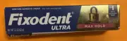(1) Tube Of Fixodent Ultra Max Hold Denture Adhesive Cream 2.2 Oz FREE SHIPPING